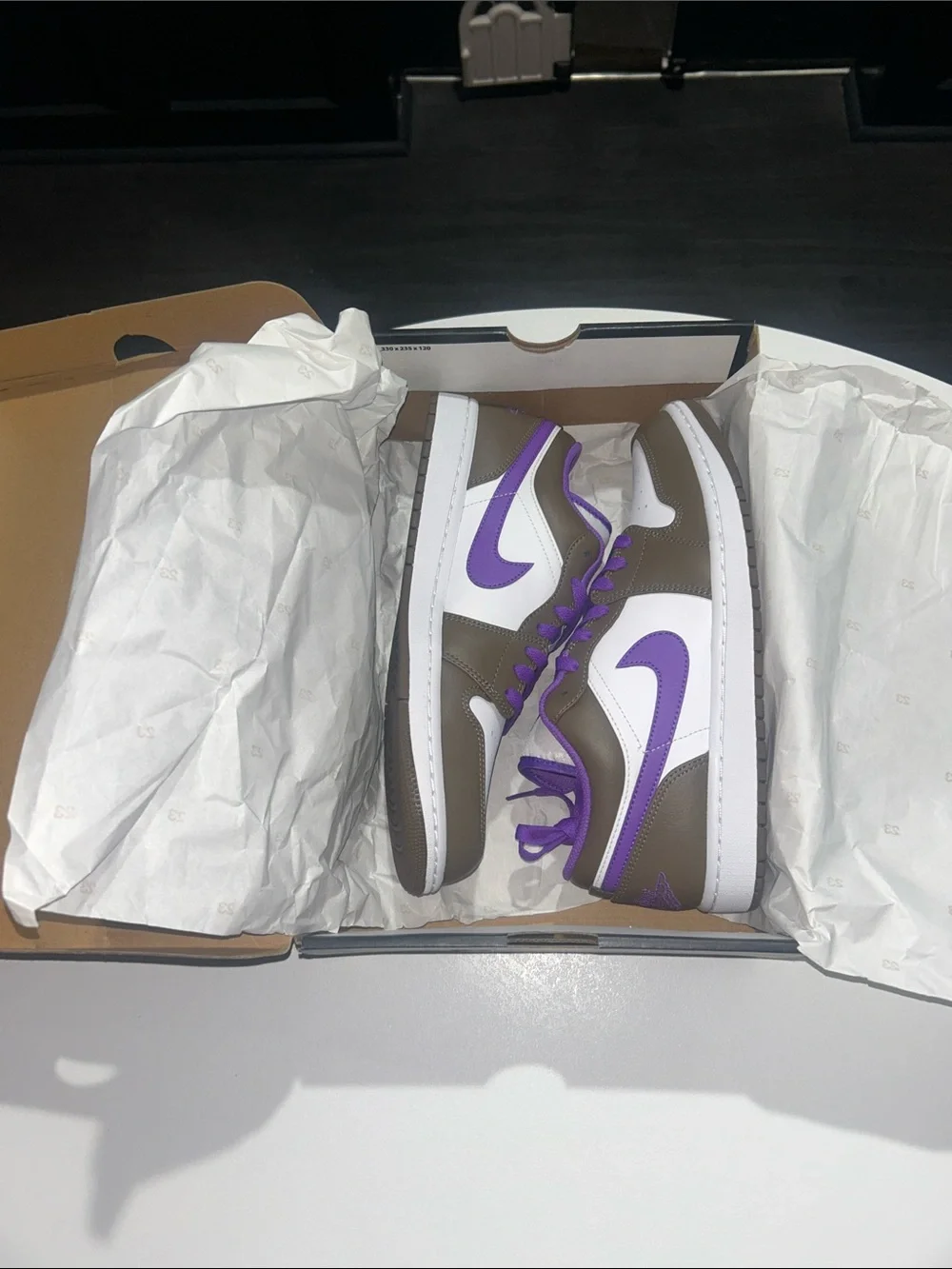 Jordan 1 Low “Purple Mocha” Men’s Size 11